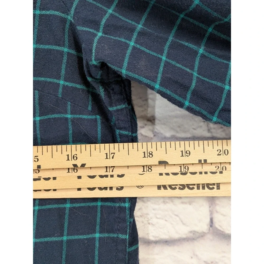 SCOTTISH TARTAN Banana SM Republic‎ Classic Fit Women Plaid Long Button Flannel